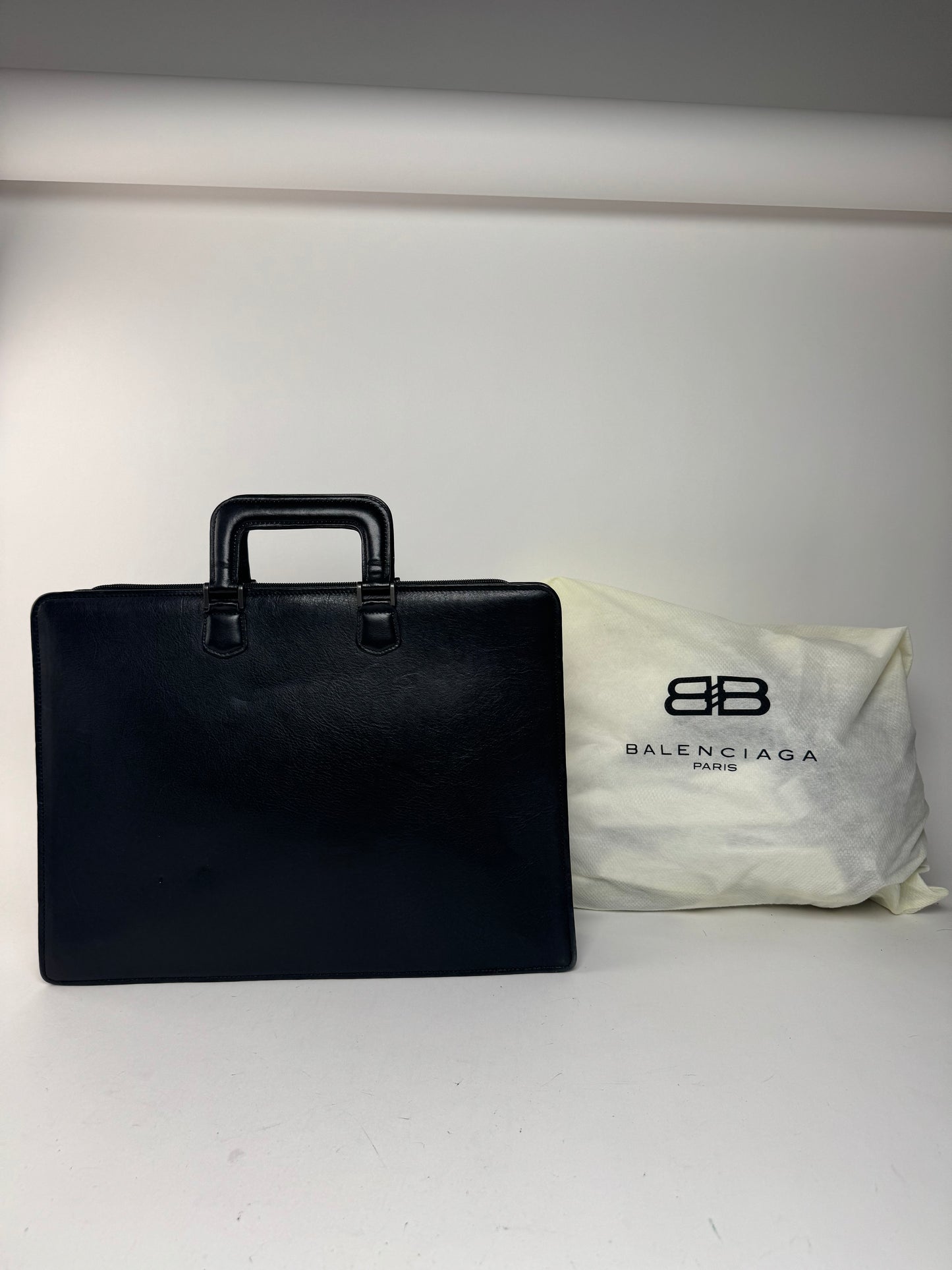 Sac Balenciaga vintage en cuir noir