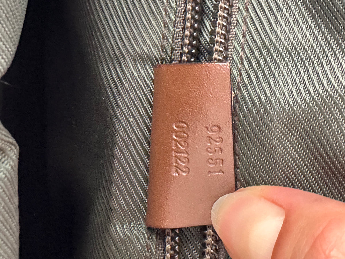 Vintage Gucci GG Supreme Crossbody Bag Late 2000s Beige Brown