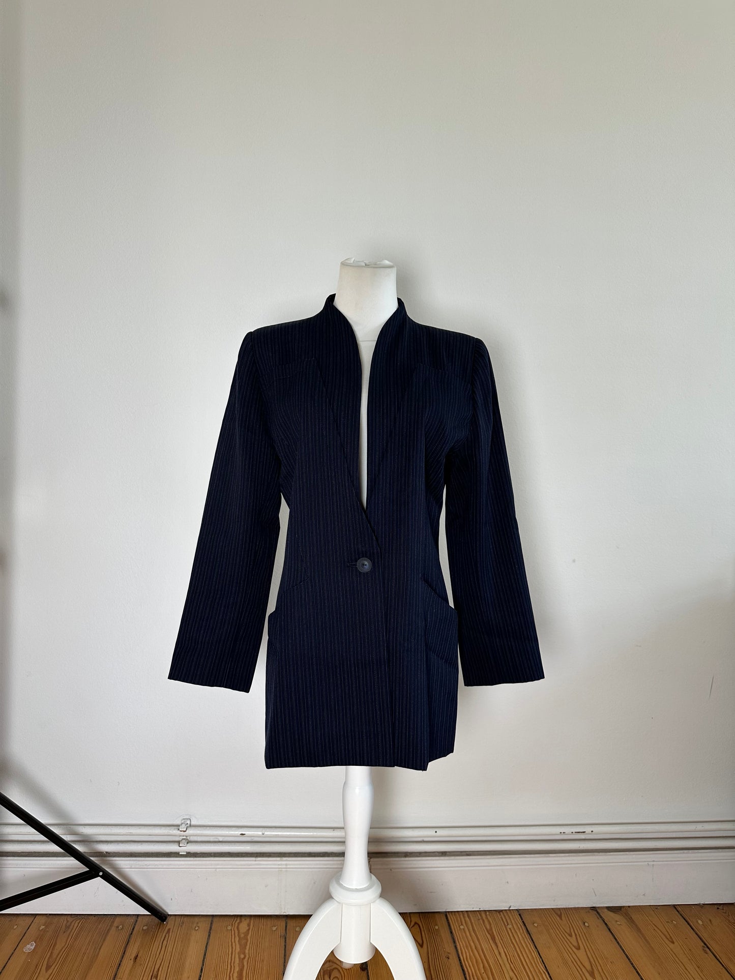 Vintage Chloe Wool Blazer Navy L