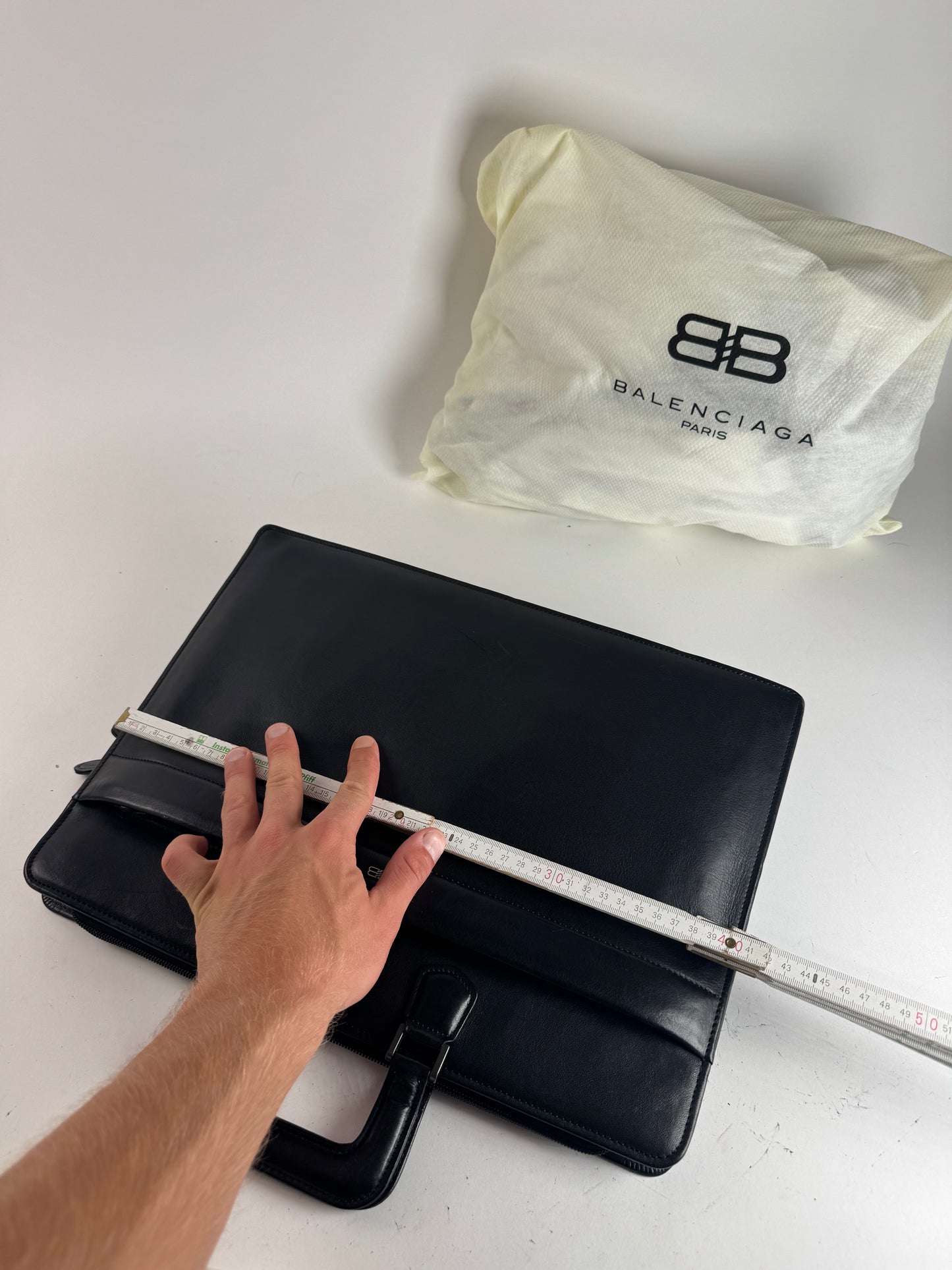 Sac Balenciaga vintage en cuir noir