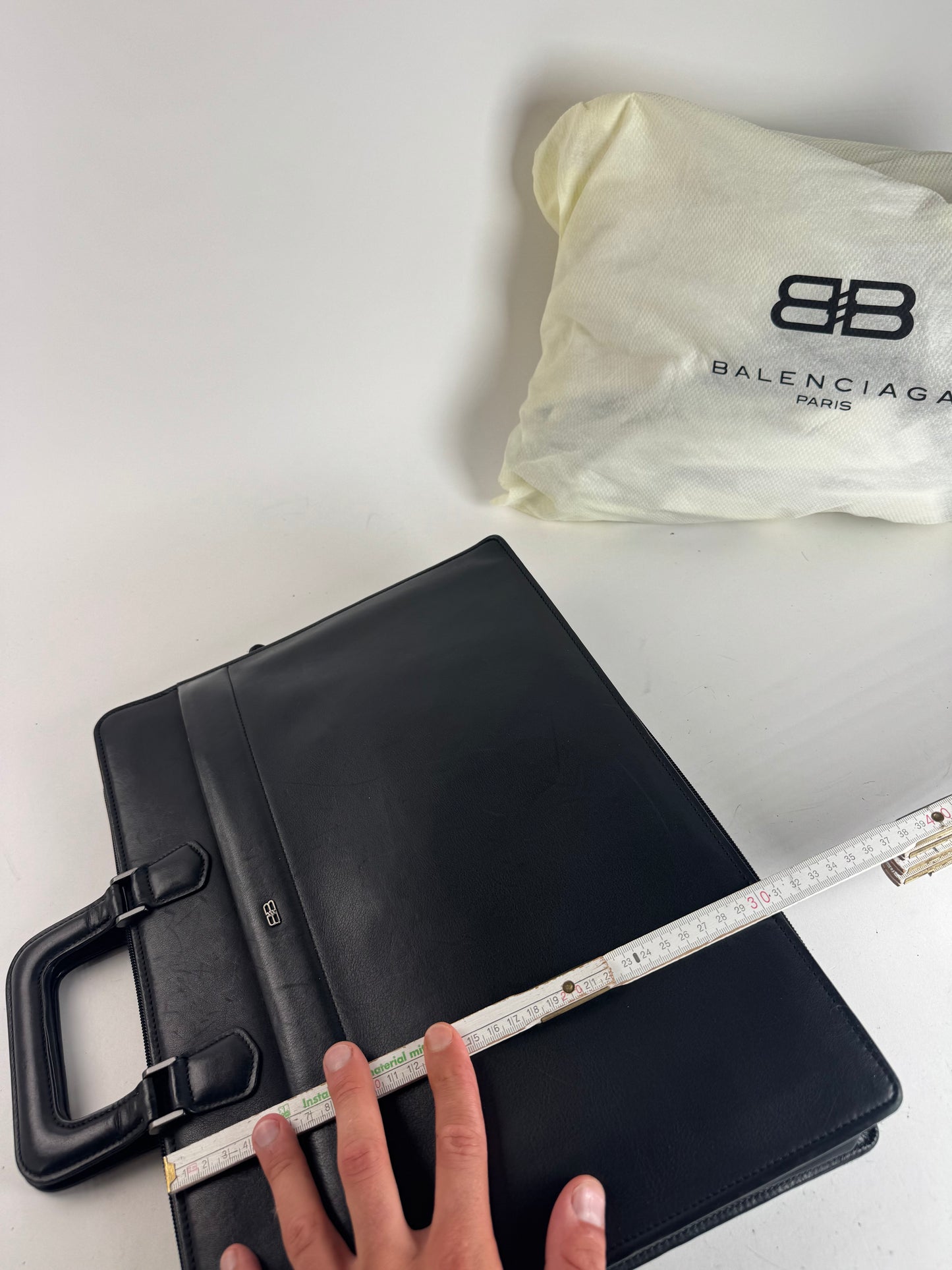 Sac Balenciaga vintage en cuir noir