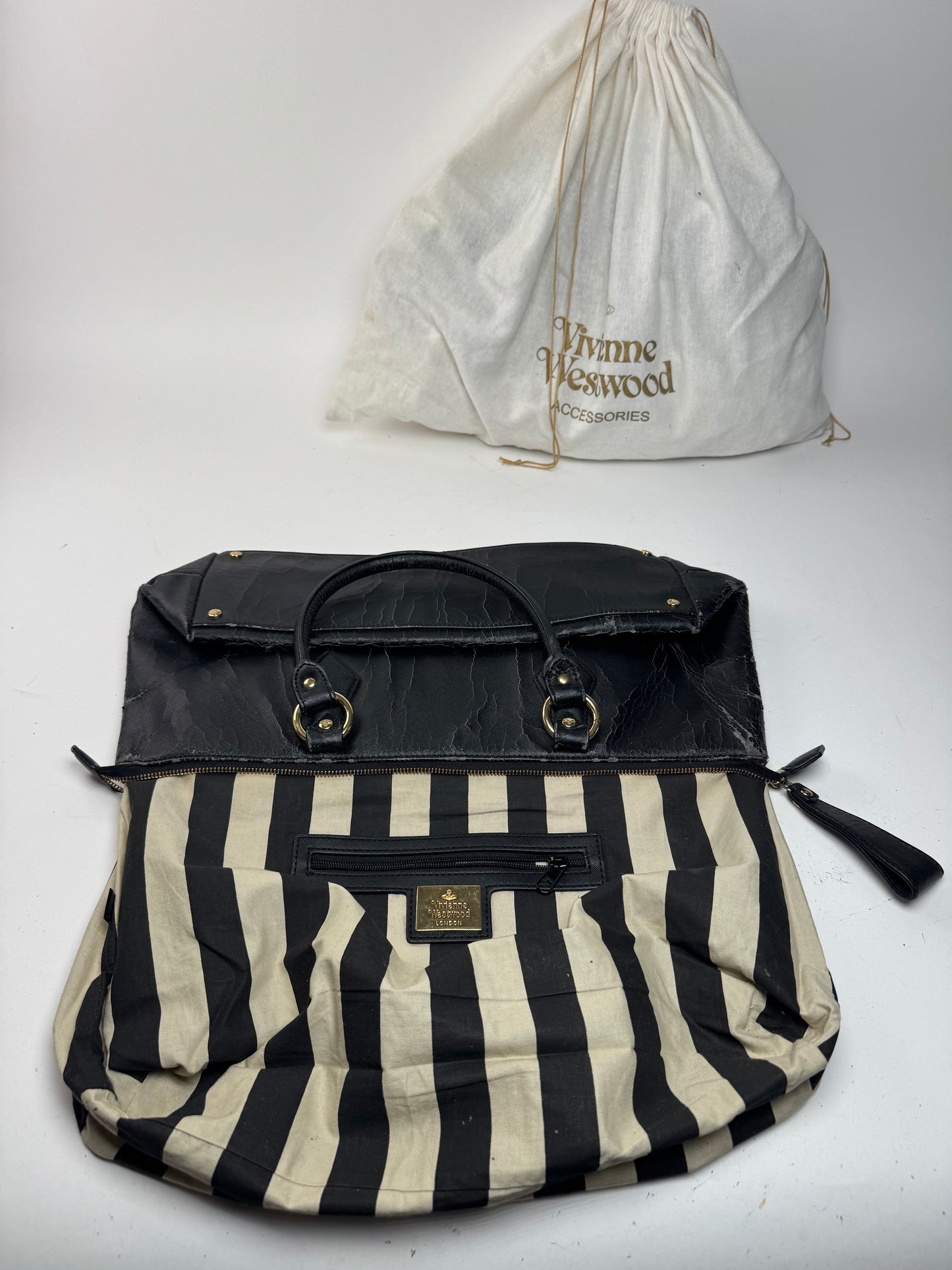 Sac vintage Vivienne Westwood noir