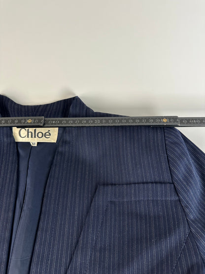 Vintage Chloe Wool Blazer Navy L