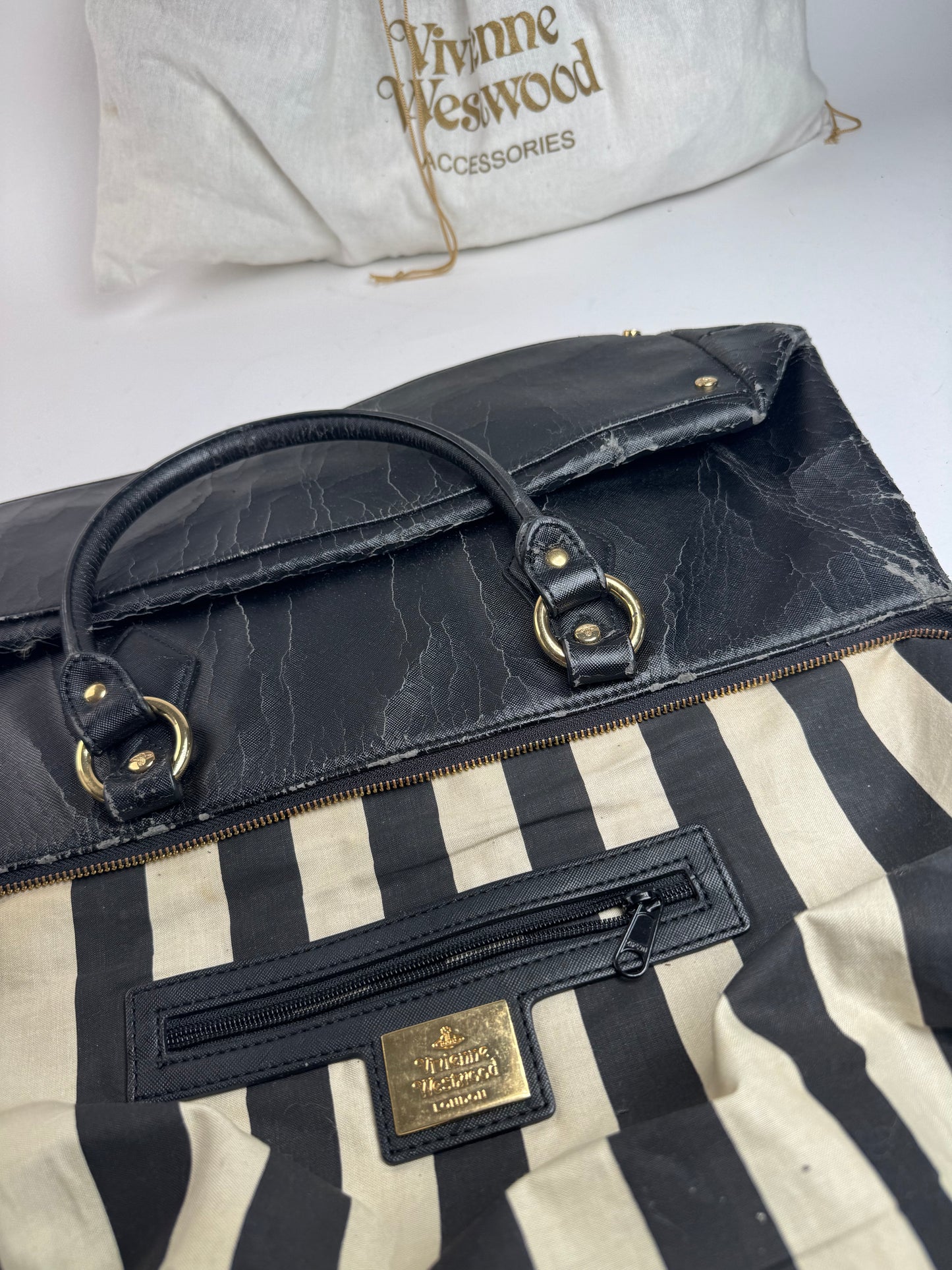 Sac vintage Vivienne Westwood noir