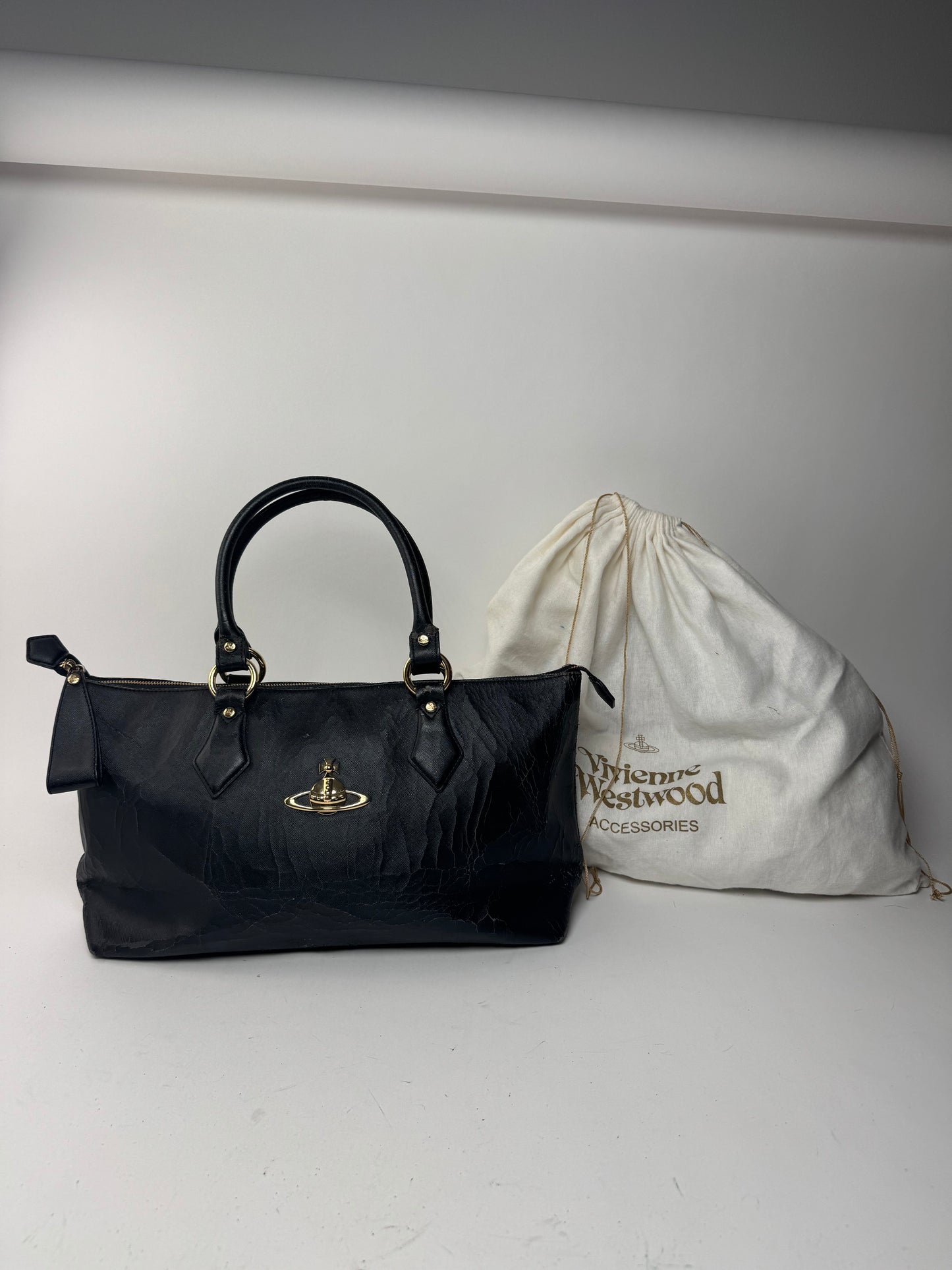 Sac vintage Vivienne Westwood noir