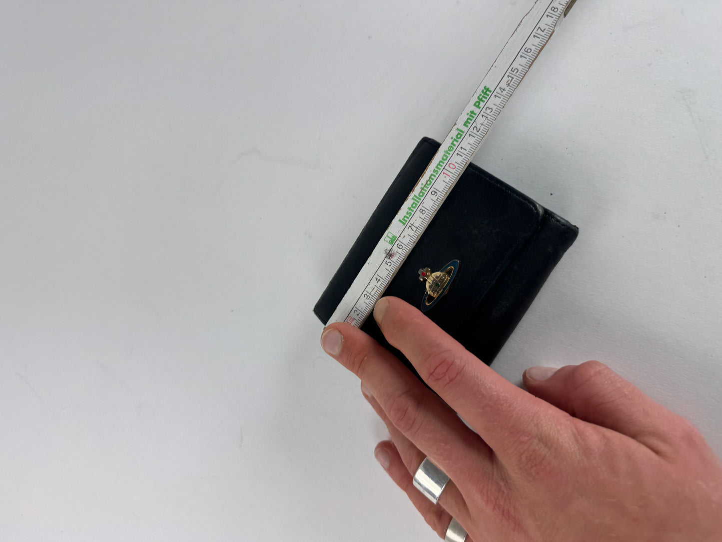 Vintage Vivienne Westwood Leather Wallet Black