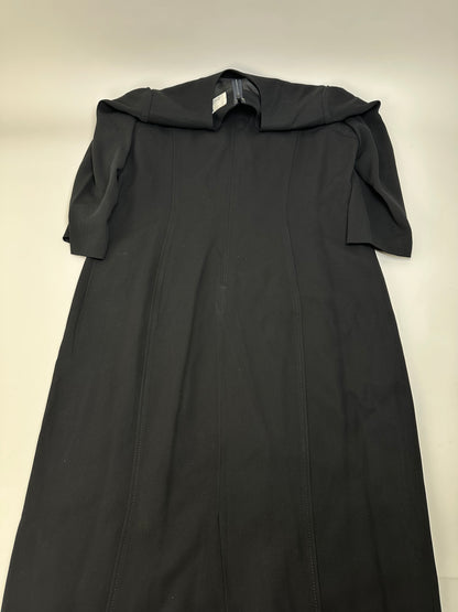 Vintage Givenchy Jersey Midi Dress Black M