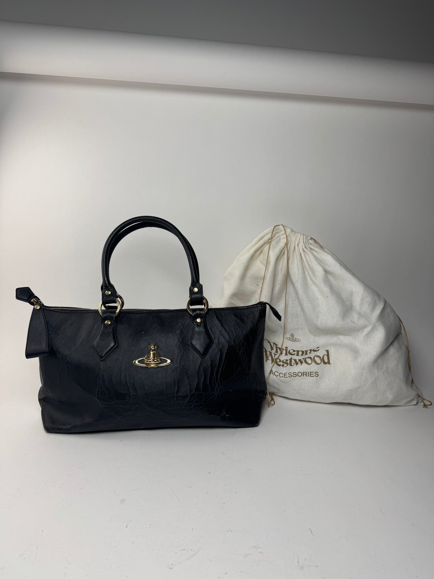 Sac vintage Vivienne Westwood noir