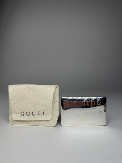 Vintage Gucci Sterling Silver Case Card Holder