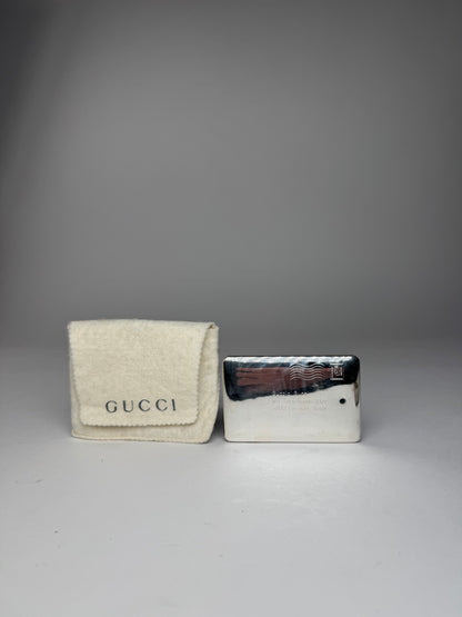 Vintage Gucci Sterling Silver Case Card Holder