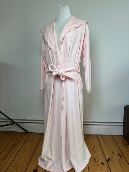 Vintage Christian Dior Velour Bathrobe Pink M
