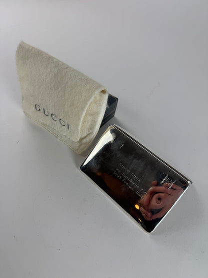 Vintage Gucci Sterling Silver Case Card Holder