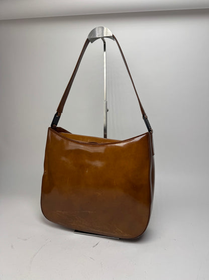 Vintage Givenchy Patent Leather Bag brown