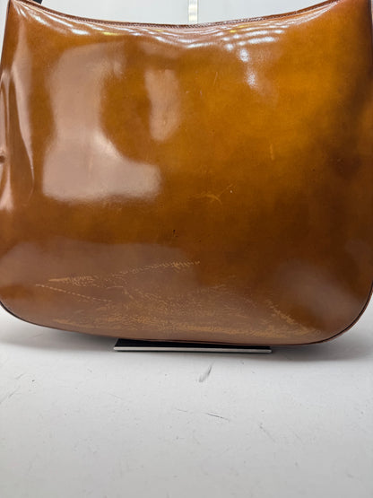 Vintage Givenchy Patent Leather Bag brown