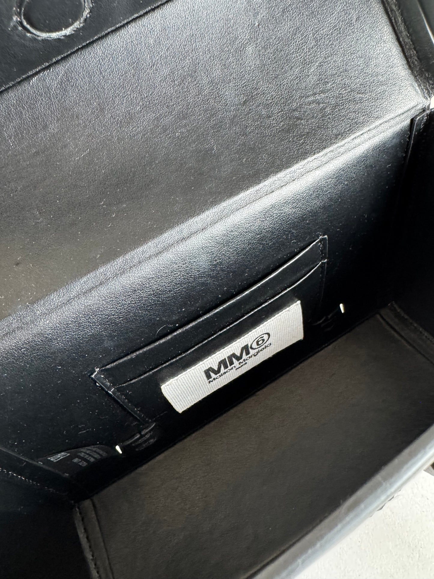 Maison Margiela Leather Bag black