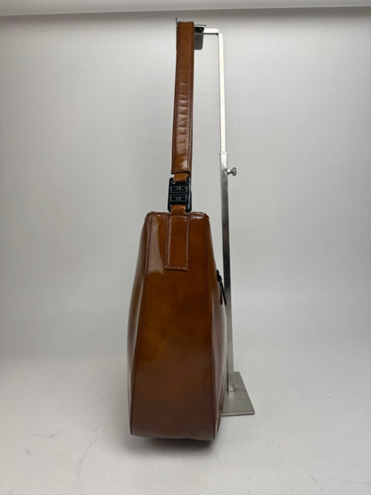 Vintage Givenchy Patent Leather Bag brown