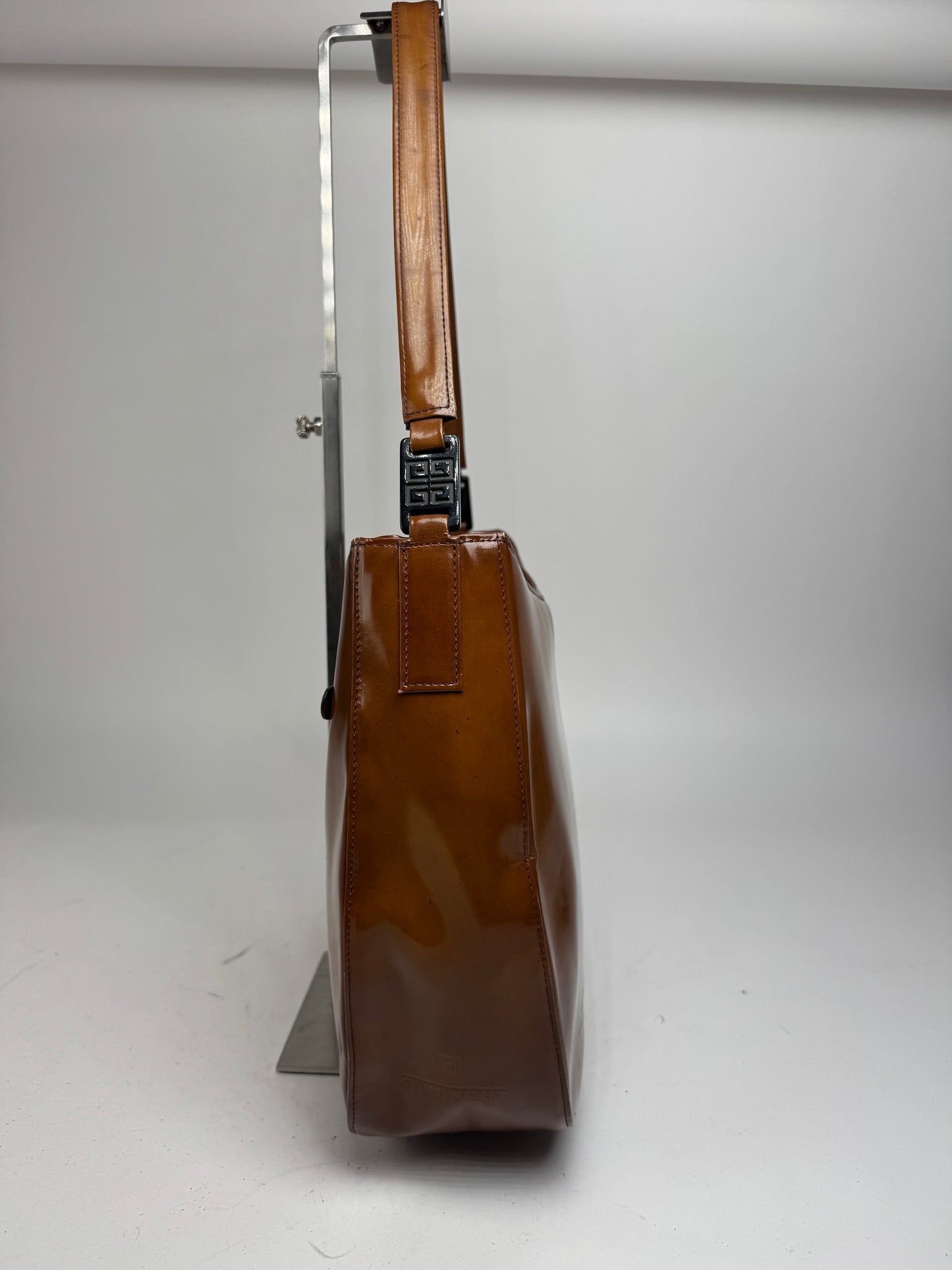 Vintage Givenchy Patent Leather Bag brown