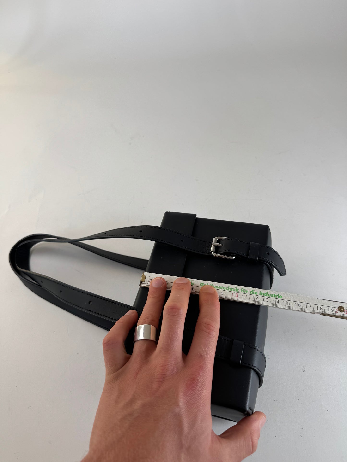 Maison Margiela Leather Bag black