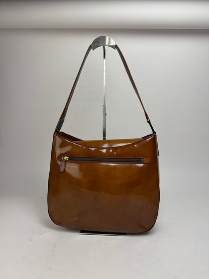 Vintage Givenchy Patent Leather Bag brown