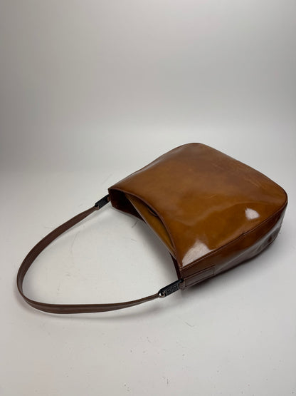Vintage Givenchy Patent Leather Bag brown