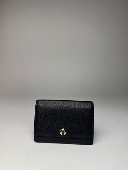Vintage Yves Saint Laurent Leather card Holder Black