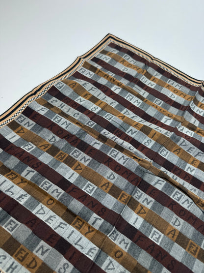 Vintage Fendi Scarf Brown