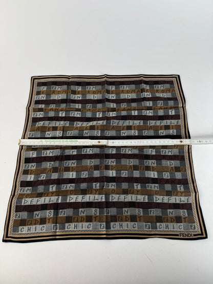 Vintage Fendi Scarf Brown