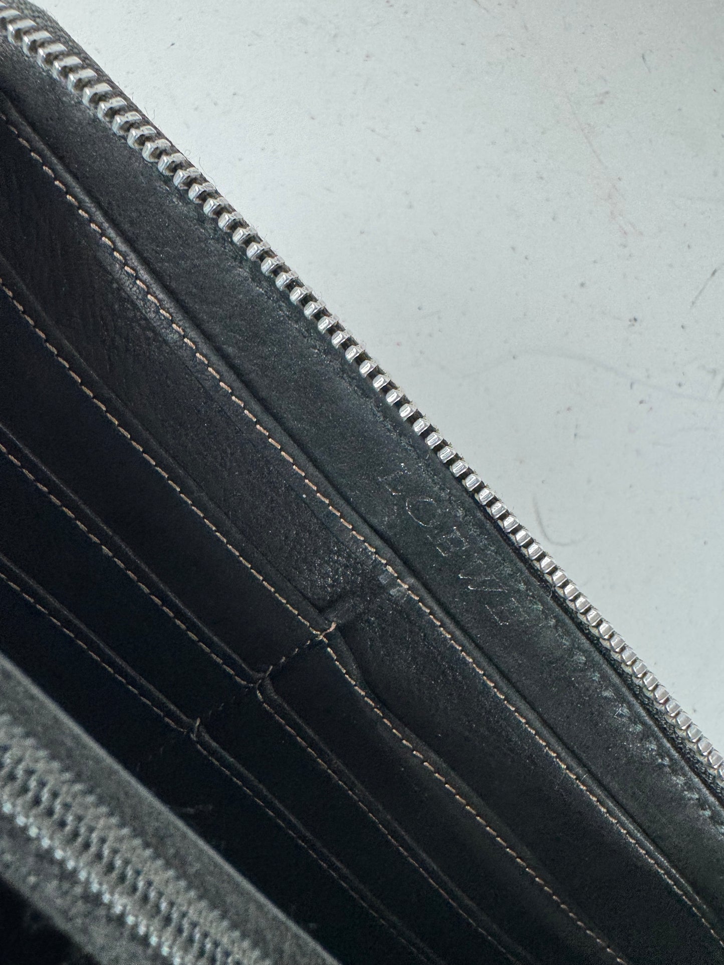 Vintage Loewe Madrid Anagram Leather Wallet Brown