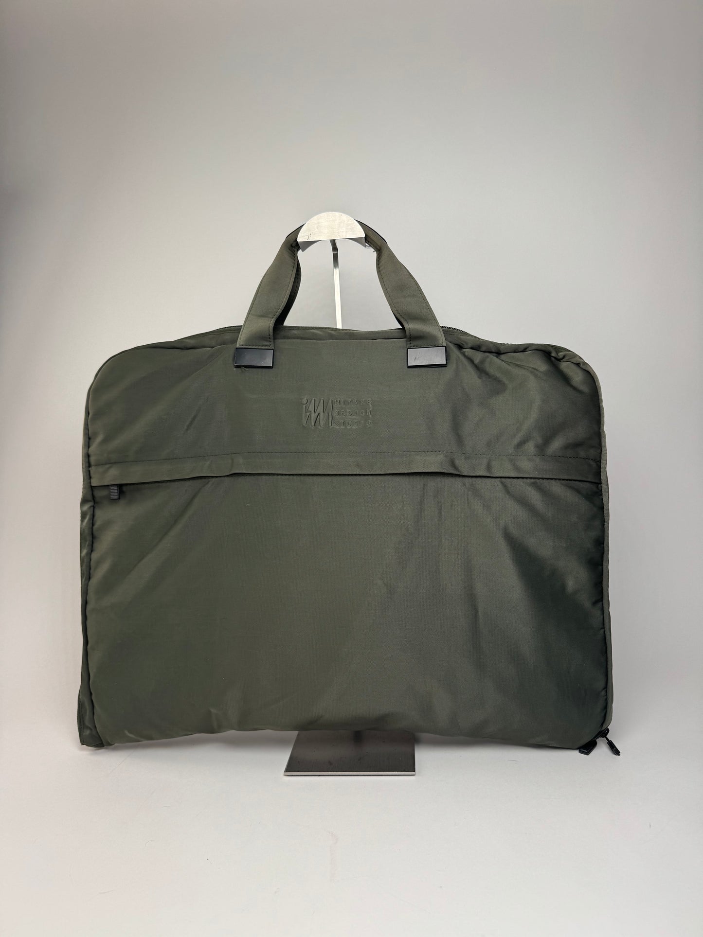 Vintage Issey Miyake Polyester Travel Bag Khaki