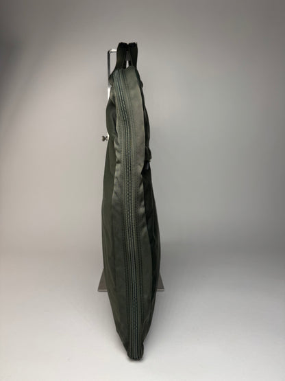 Vintage Issey Miyake Polyester Travel Bag Khaki