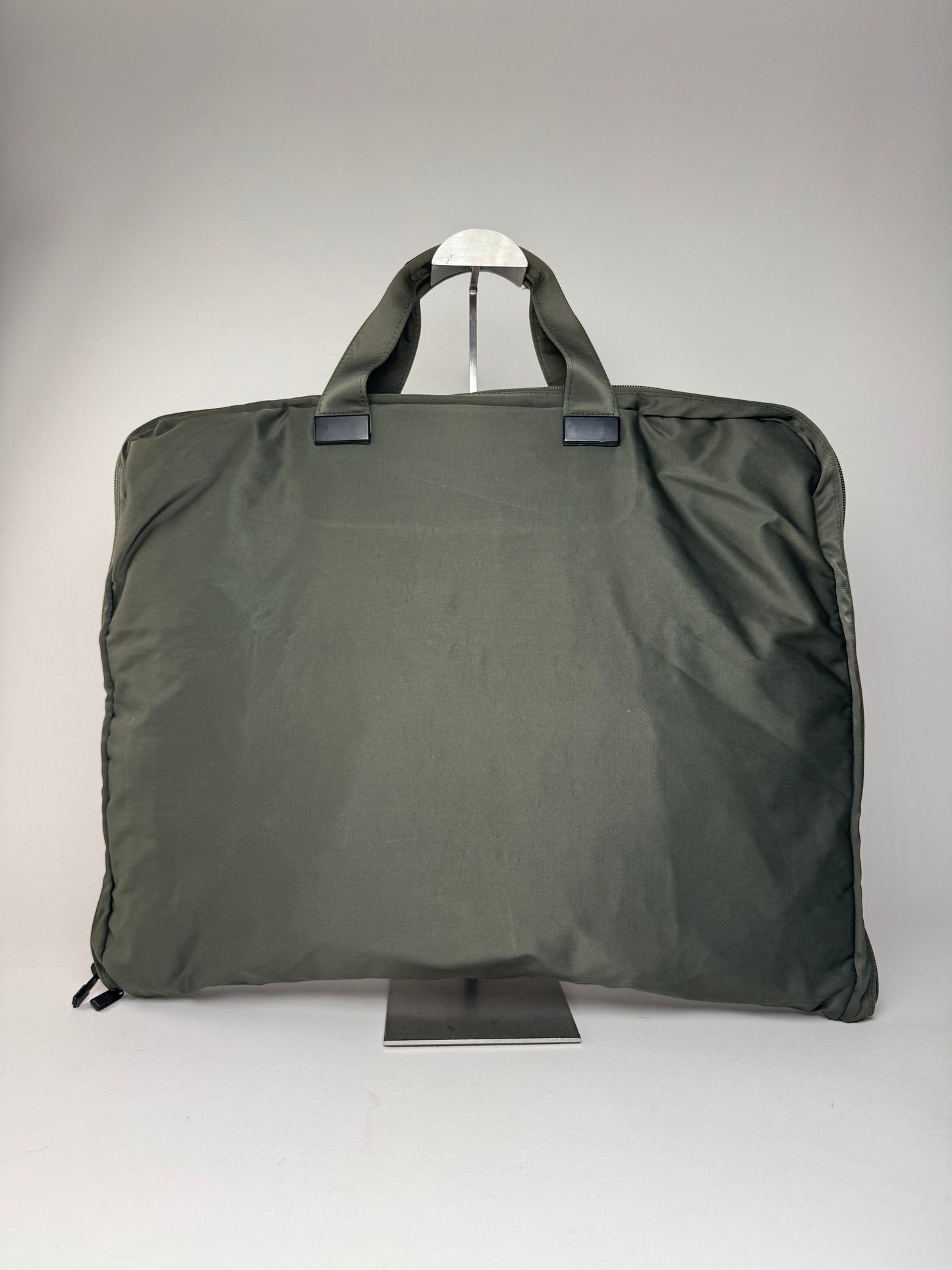 Vintage Issey Miyake Polyester Travel Bag Khaki
