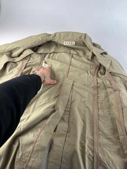 Vintage Marni Trenchcoat Beige L
