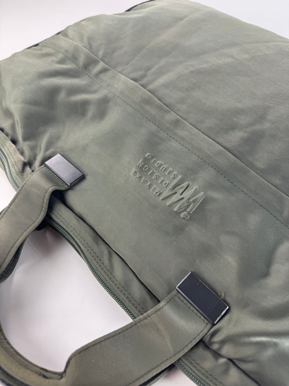 Vintage Issey Miyake Polyester Travel Bag Khaki