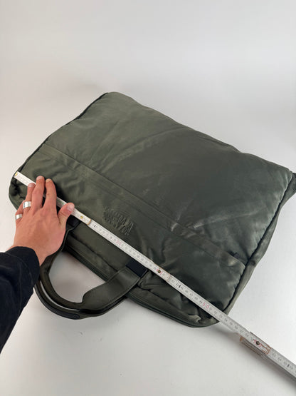 Vintage Issey Miyake Polyester Travel Bag Khaki
