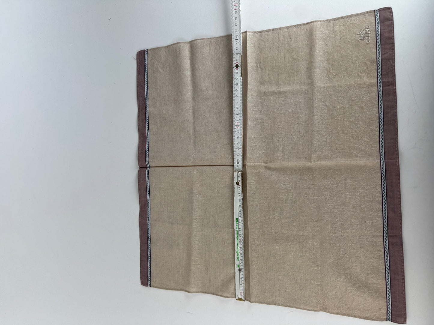 Vintage Celine Scarf Beige brown