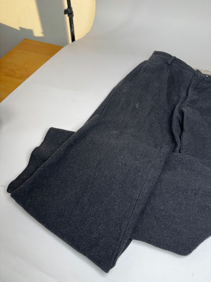 Vintage Dolce & Gabbana Wool Pants Black 46/S