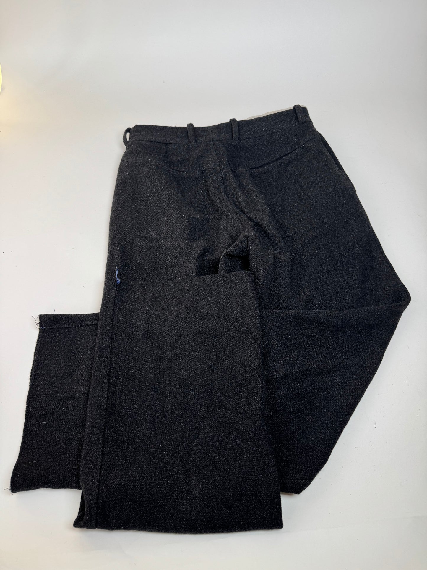 Vintage Dolce & Gabbana Wool Pants Black 46/S
