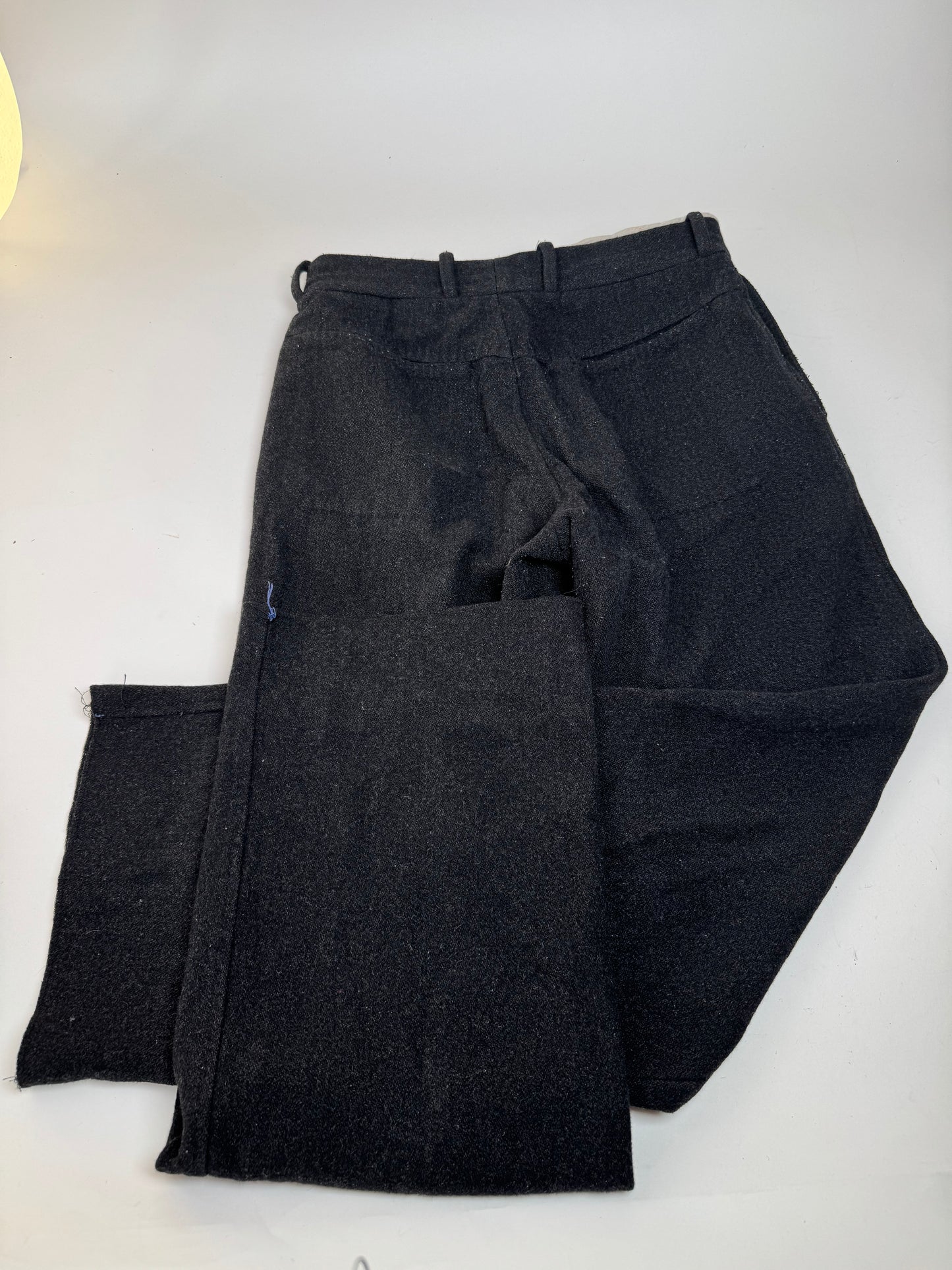 Vintage Dolce & Gabbana Wool Pants Black 46/S