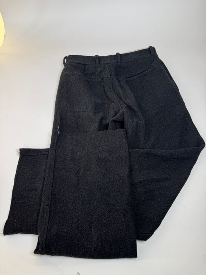 Vintage Dolce & Gabbana Wool Pants Black 46/S