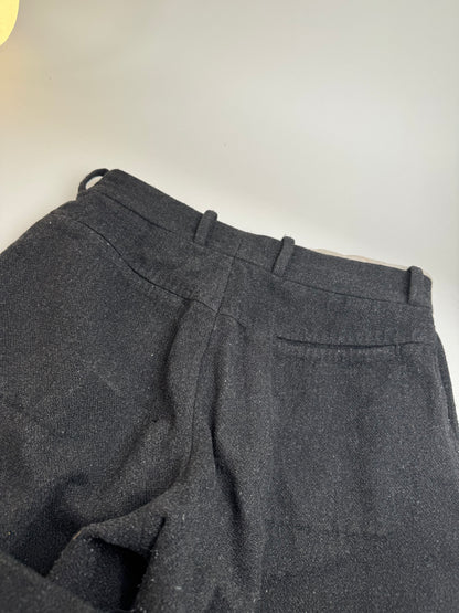Vintage Dolce & Gabbana Wool Pants Black 46/S
