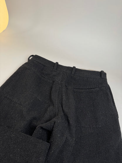 Vintage Dolce & Gabbana Wool Pants Black 46/S