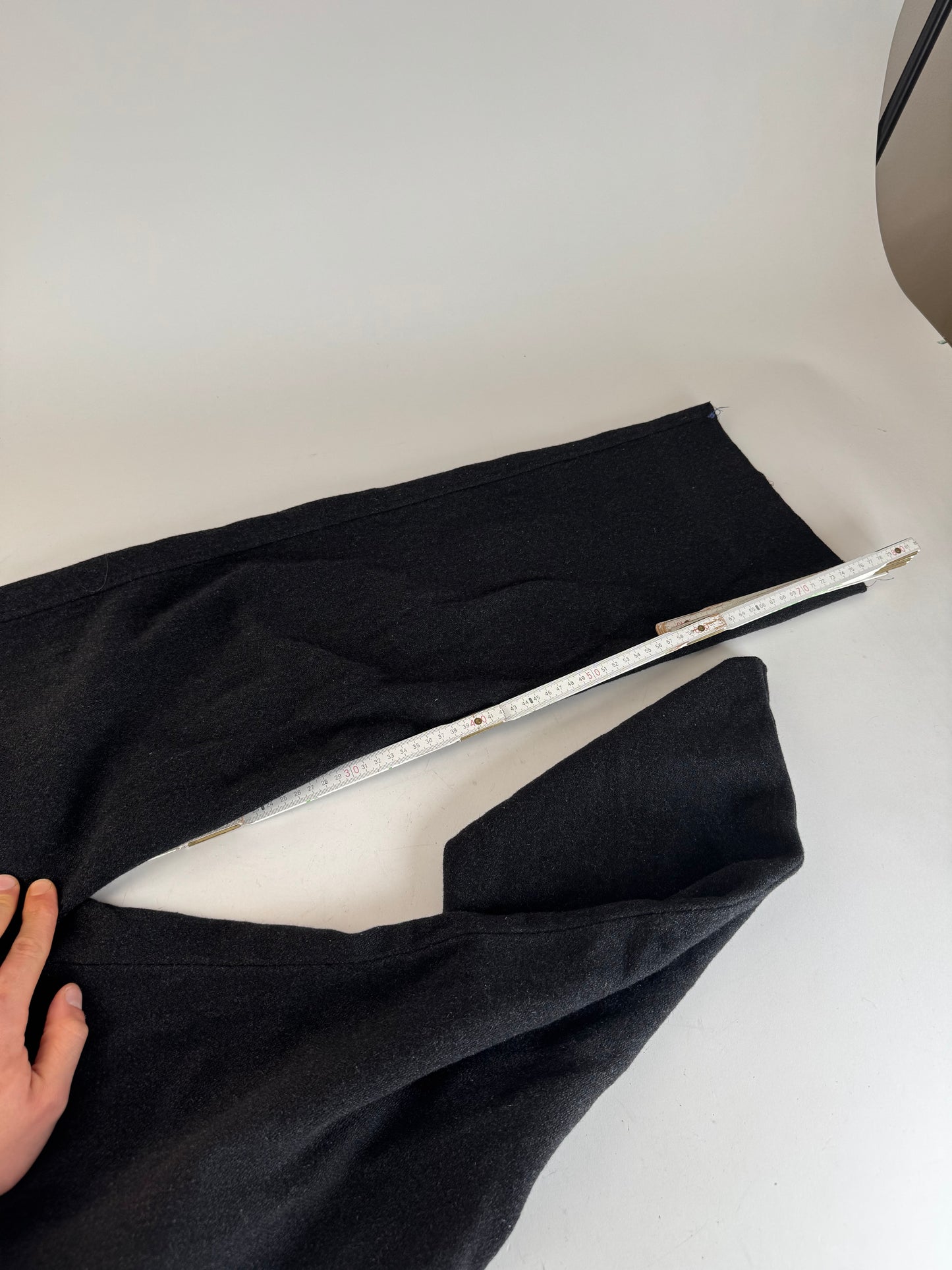 Vintage Dolce & Gabbana Wool Pants Black 46/S