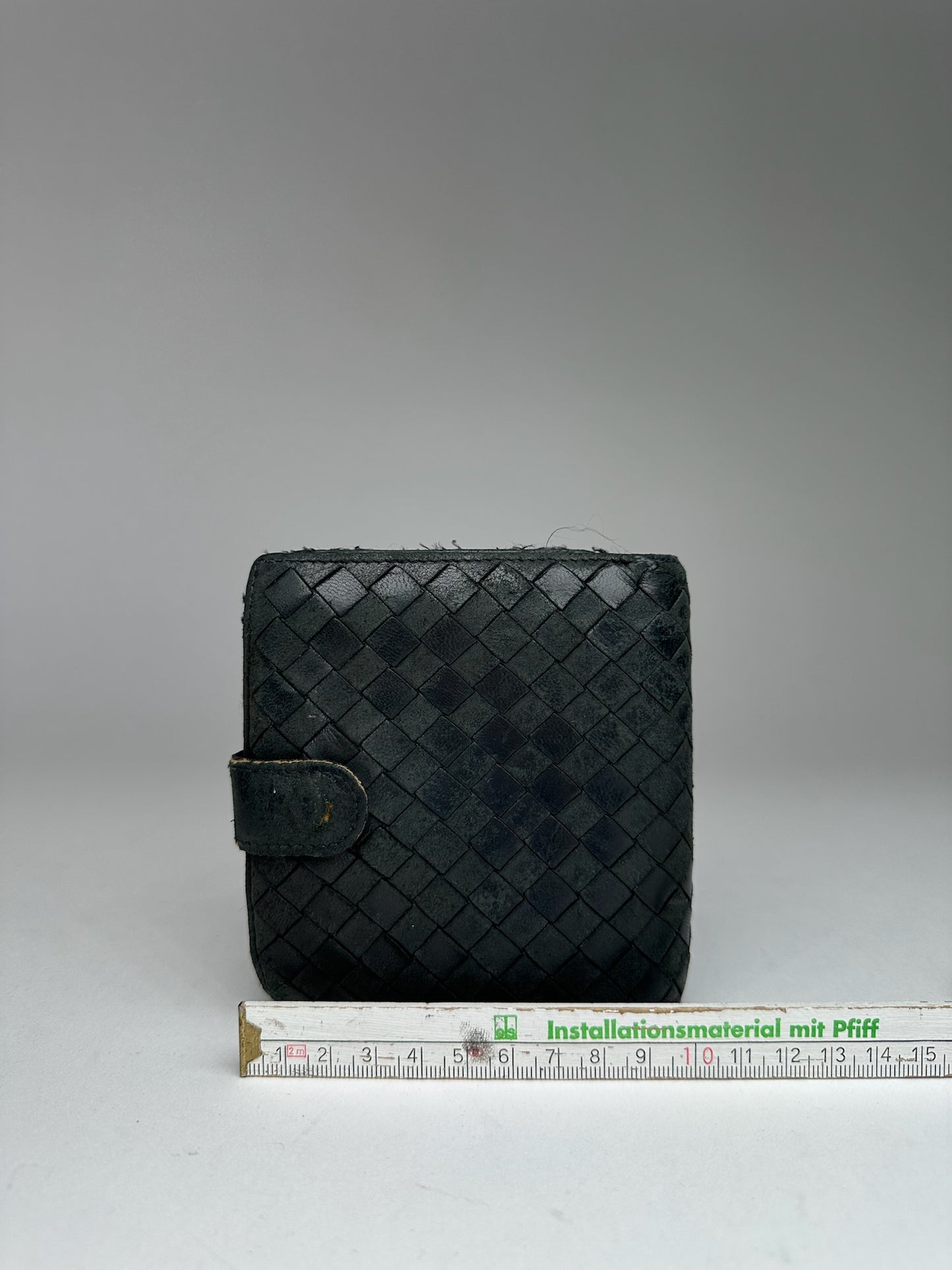 Vintage Bottega Veneta Leather Wallet black