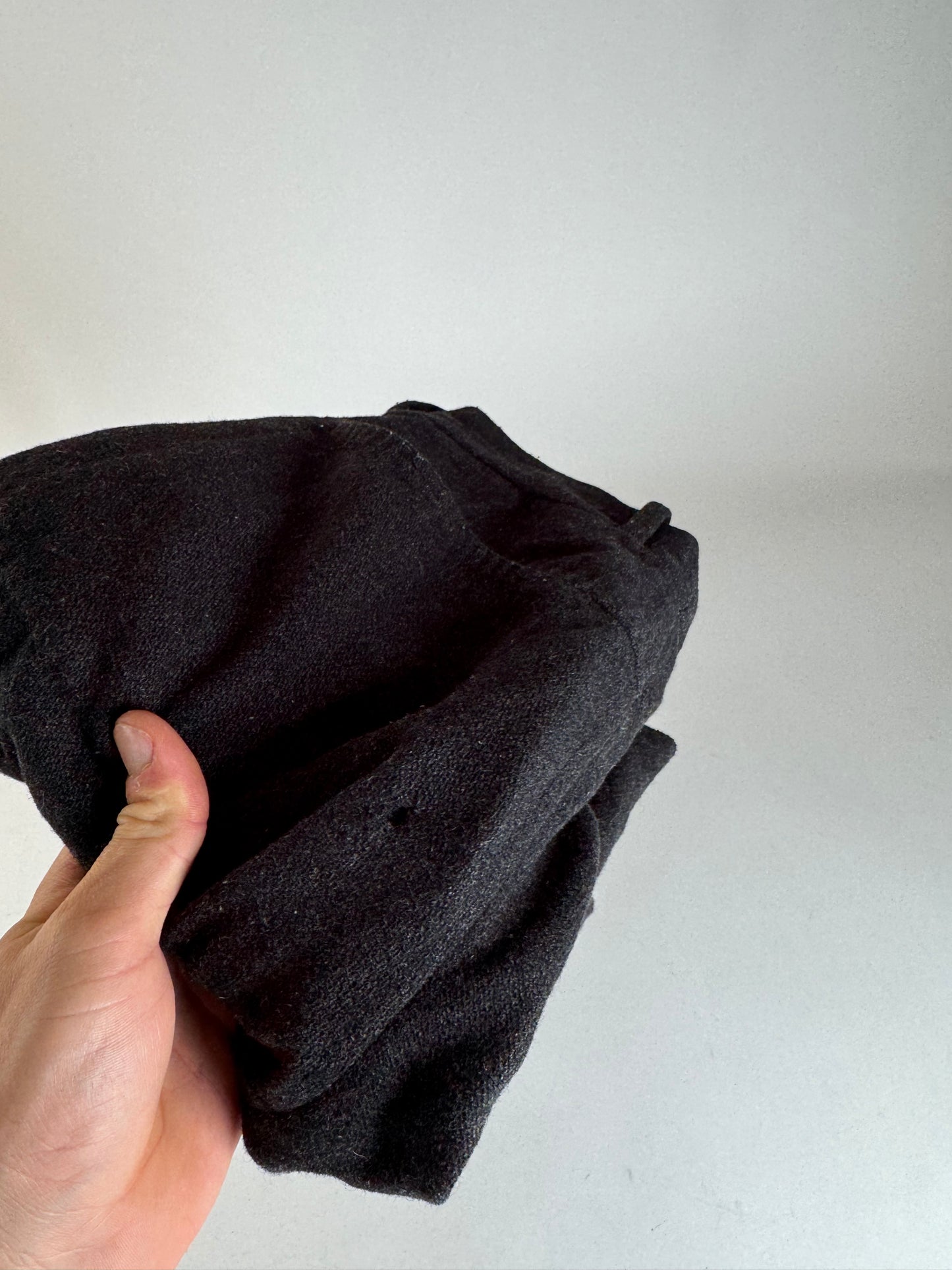 Vintage Dolce & Gabbana Wool Pants Black 46/S