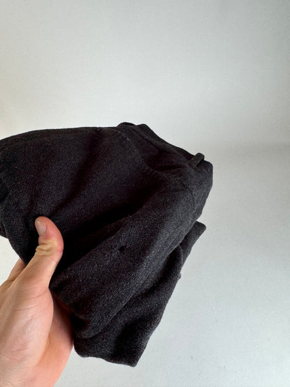 Vintage Dolce & Gabbana Wool Pants Black 46/S