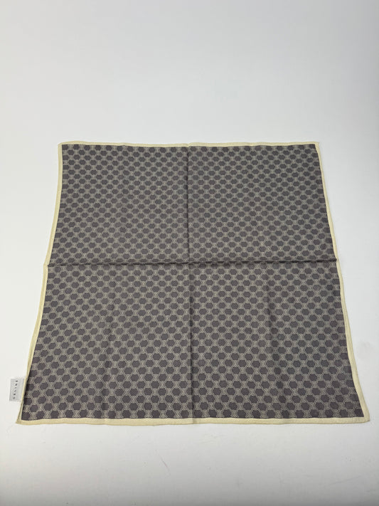 Vintage Celine Triomphe Scarf black white