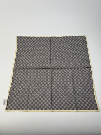 Vintage Celine Triomphe Scarf black white