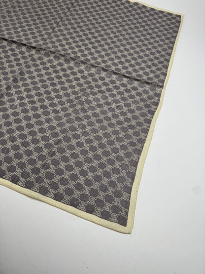Vintage Celine Triomphe Scarf black white