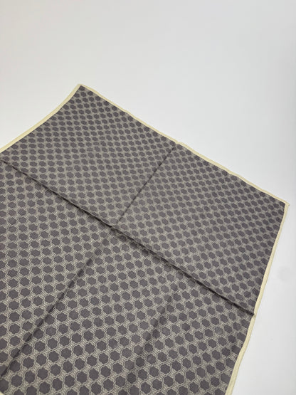 Vintage Celine Triomphe Scarf black white