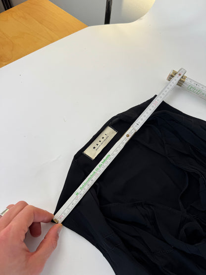 Vintage Marni Winter Edition 2010 Dress Black 36/S